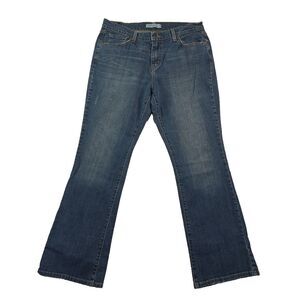 Levi's 515 Jeans Bootcut Women's Size 12 Button Flap Back Pockets Stretch Denim